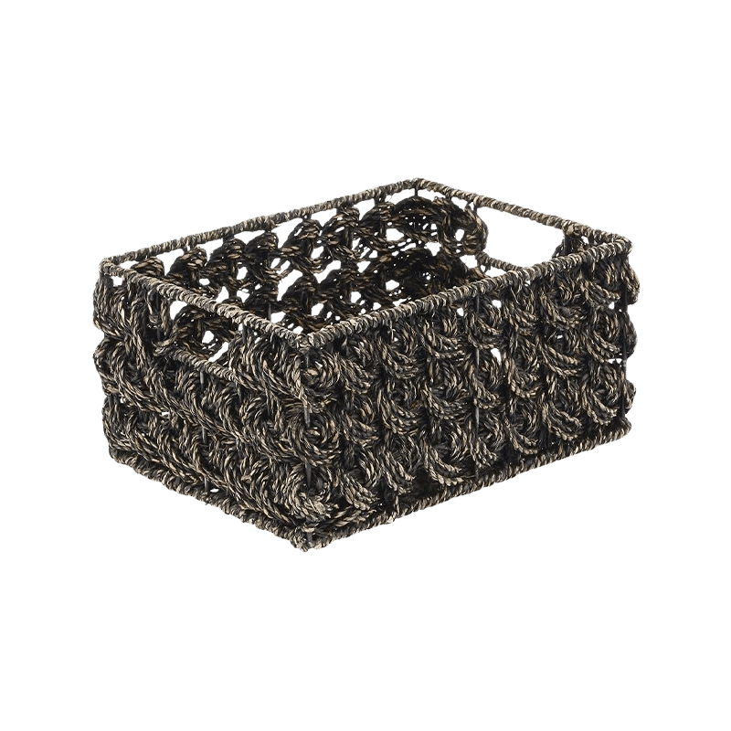 Seagrass Rose Weave Pantry Basket (6 Pack)