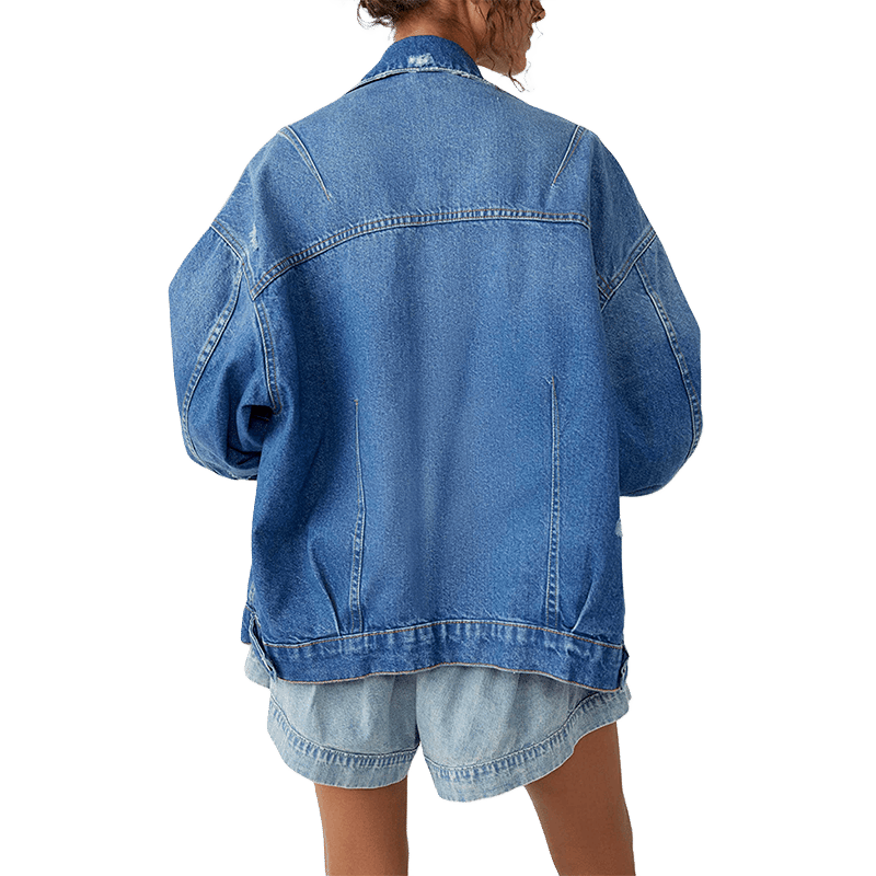 All In Denim Jacket - L