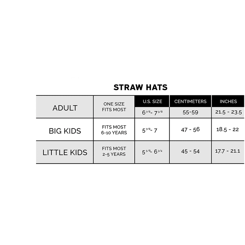 Guava Straw Lifeguard Hat with Bare Brim