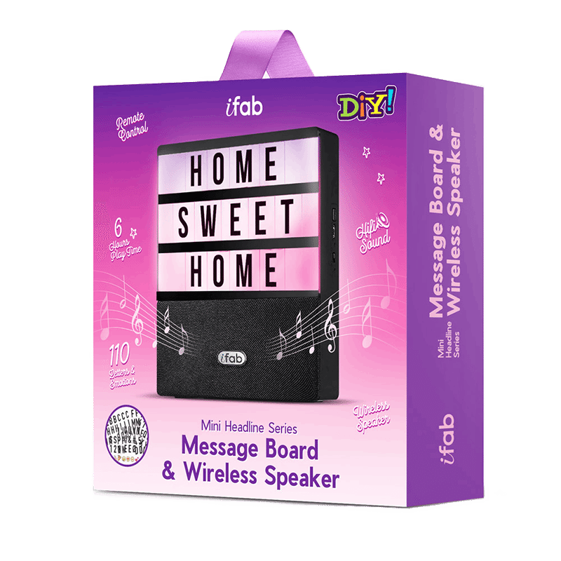 Message Board & Wireless Speaker