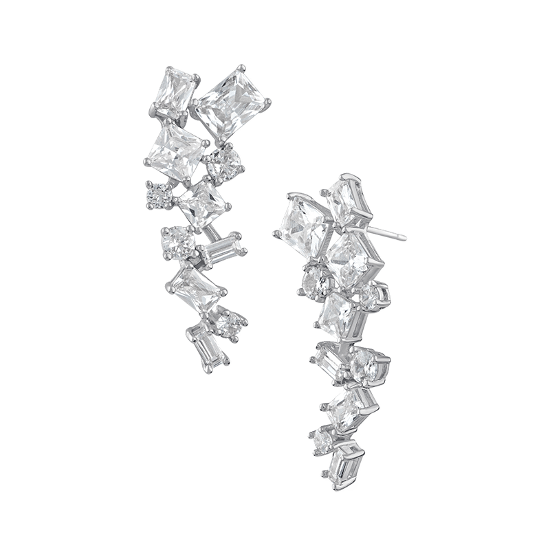 16CTTW Emerald/round Multi Shape Scatter Crawlers