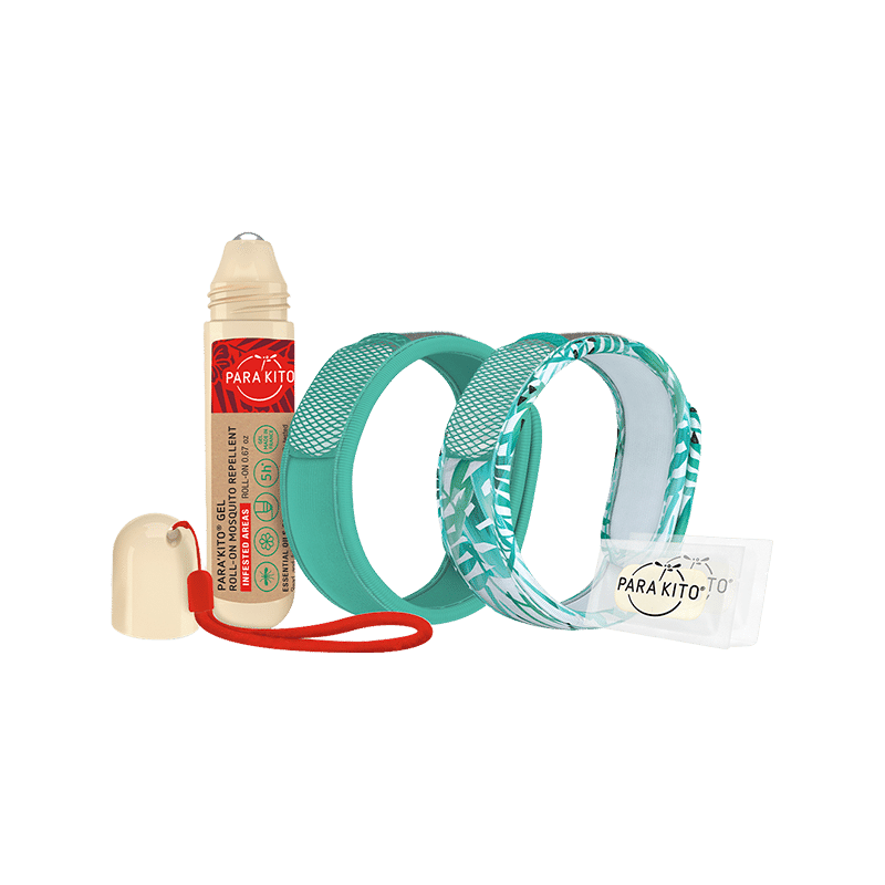 Picture of 2 Mosquito Repellant Wristbands & 1 Roll-On Repellant