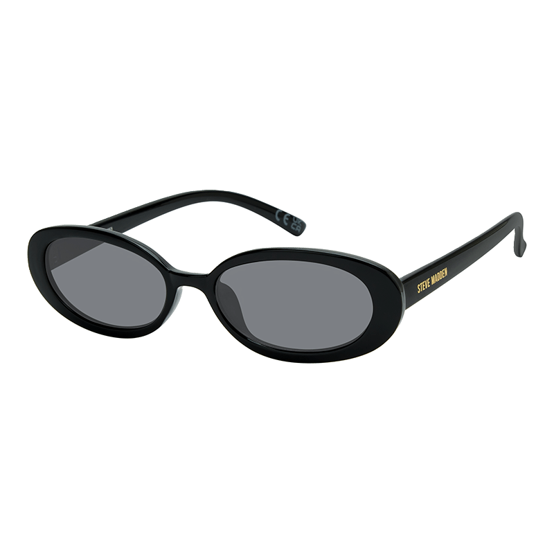 Noely Sunglasses In Black Opaque