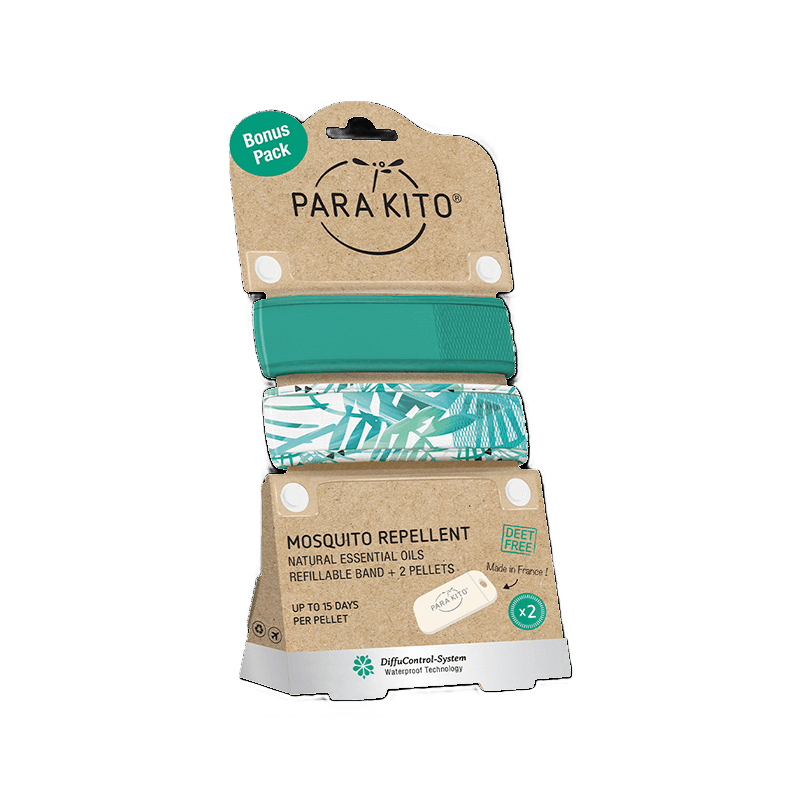 2 Mosquito Repellant Wristbands & 1 Roll-On Repellant
