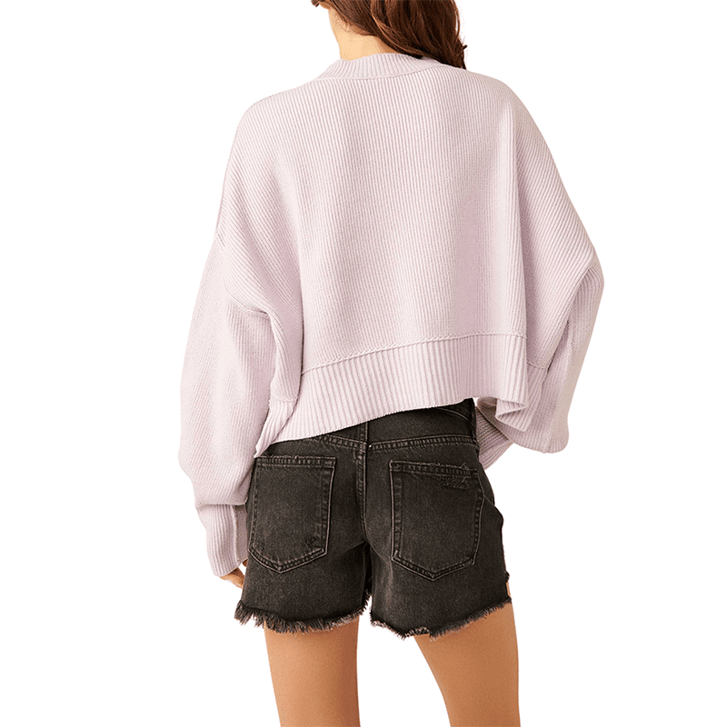 Easy Street Crop Pullover - M