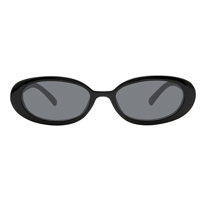 Noely Sunglasses In Black Opaque