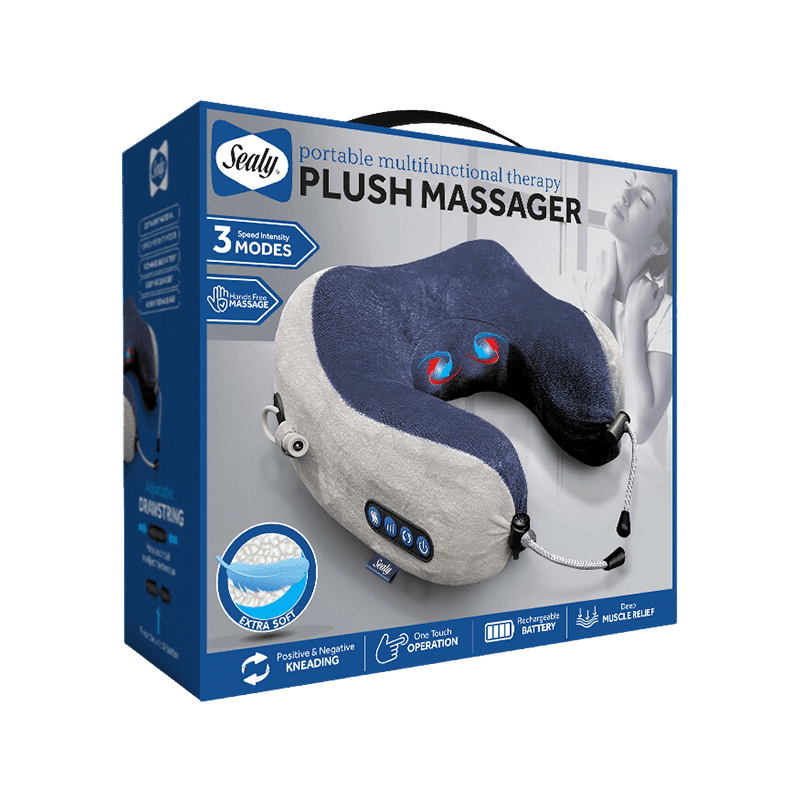 U-Shaped Neck Massage Pillow with 3 Speeds