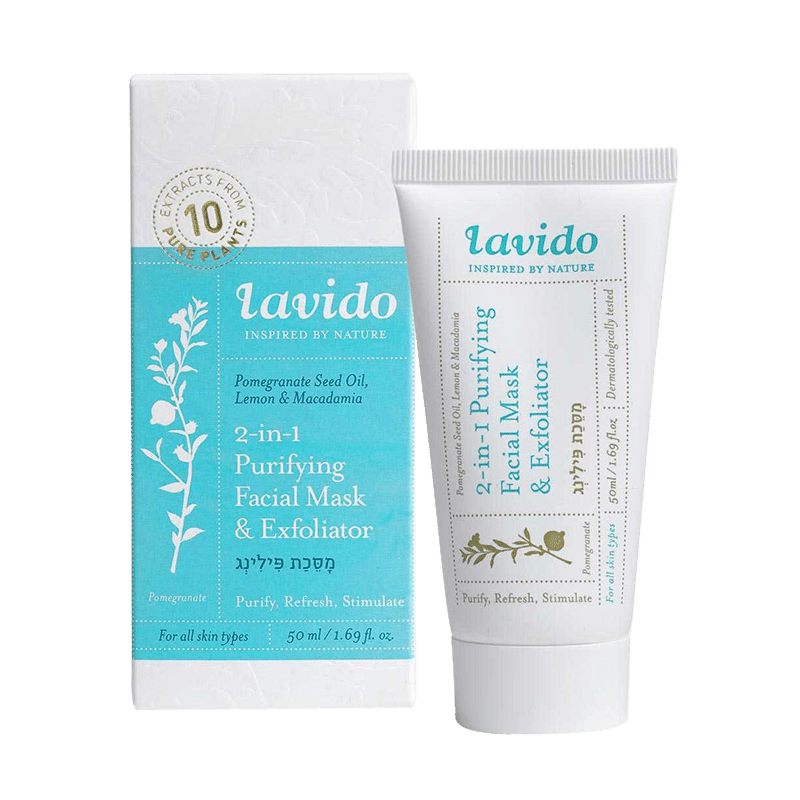 2-in-1 Purifying Facial Mask and Exfoliator