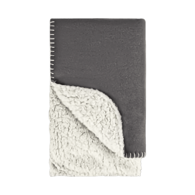 Cozy Sherpa Pet Throw - Grey