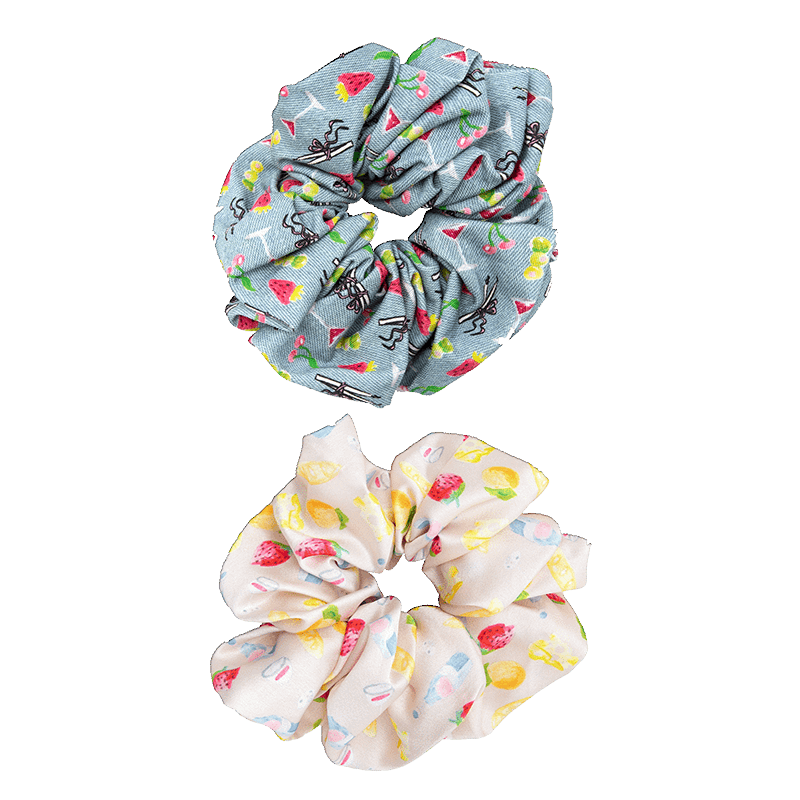 Girl Dinner Scrunchie Set