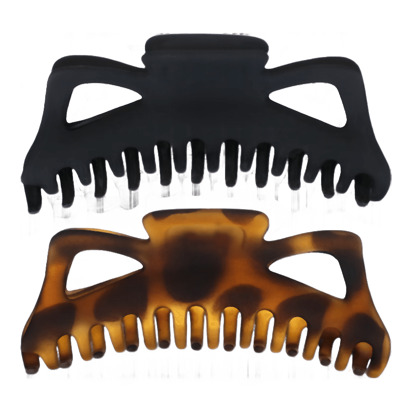 Recycled Plastic Jumbo Classic Claw Clips 2pc