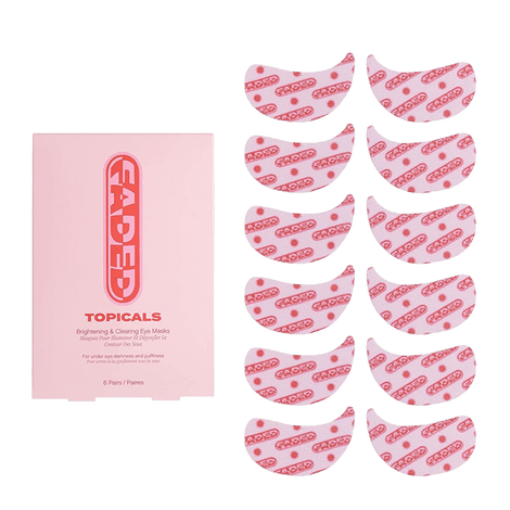 Faded Under Eye Masks (6pack) by Topicals - FabFitFun