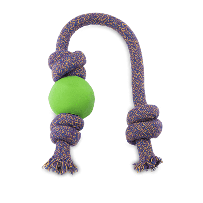 Beco Ball on Rope Green - Small