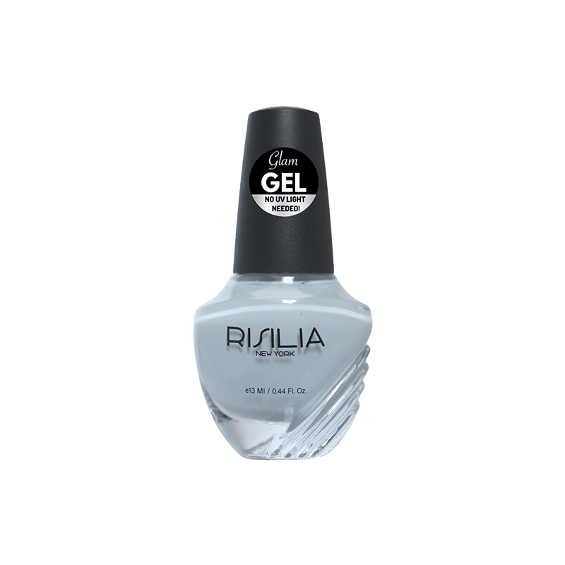 Risilia Glam Gel Polish - Grey