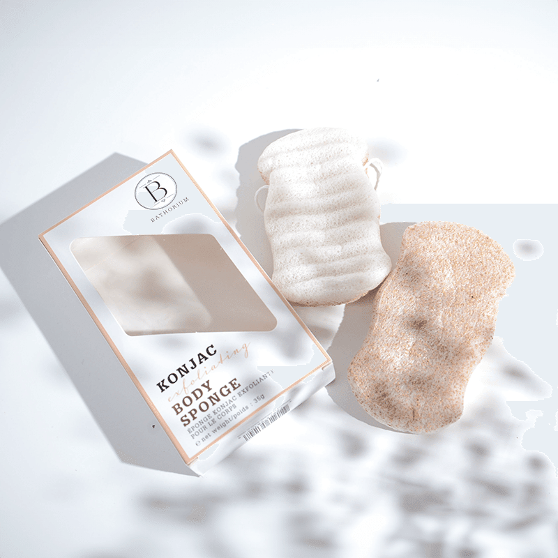 Picture of Konjac Walnut Shell Exfoliating Body Sponge
