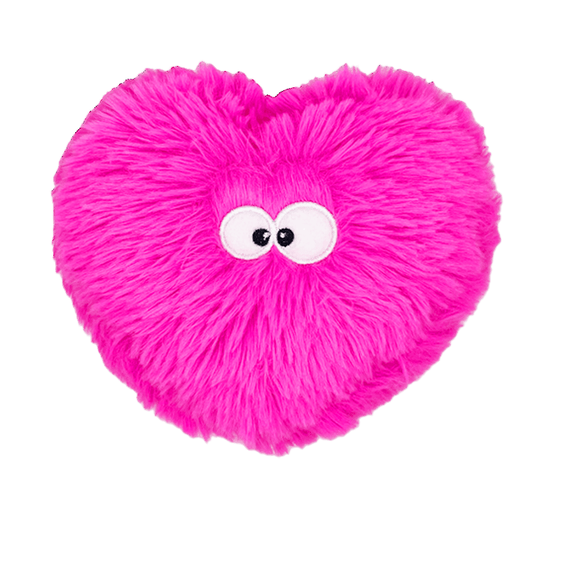 Furballz Hearts Pink Plush Toy