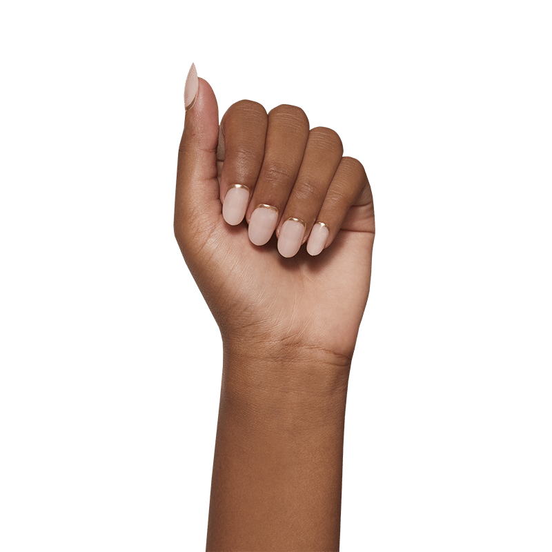 Goal Digger Short Round Press-On Nails