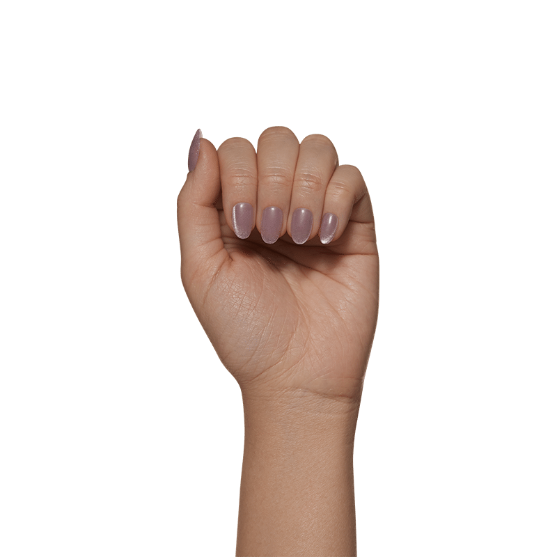 Fairy Dust Short Oval Press-On Nails