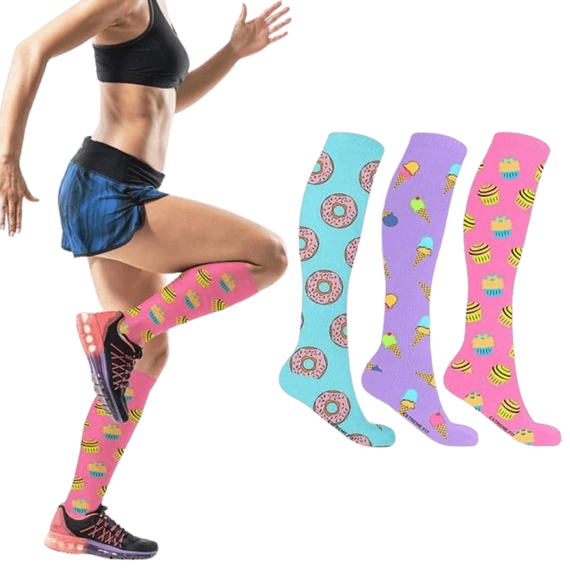Express Yourself Compression Socks (3 Pack)