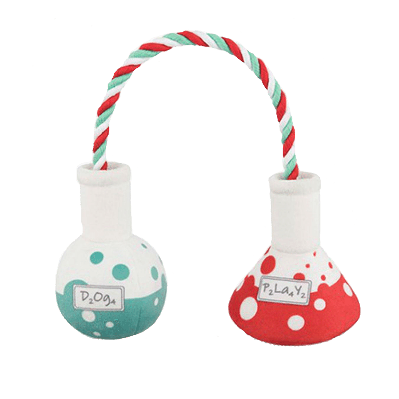 Barking Beakers Plush and Rope Toy