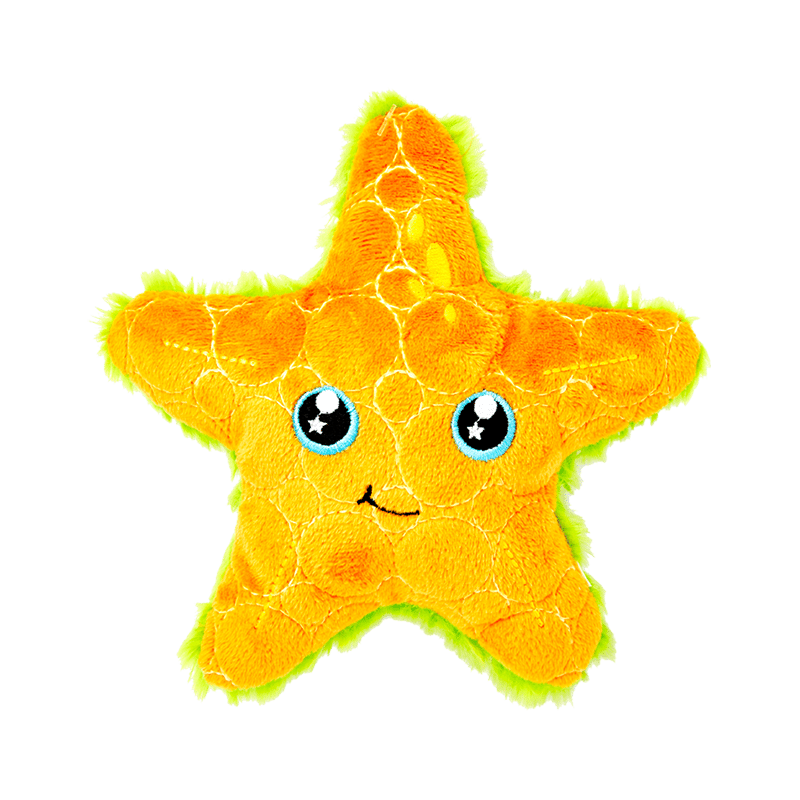 Leaps & Bounds Ruffest & Tuffest Orange Starfish Plush Small