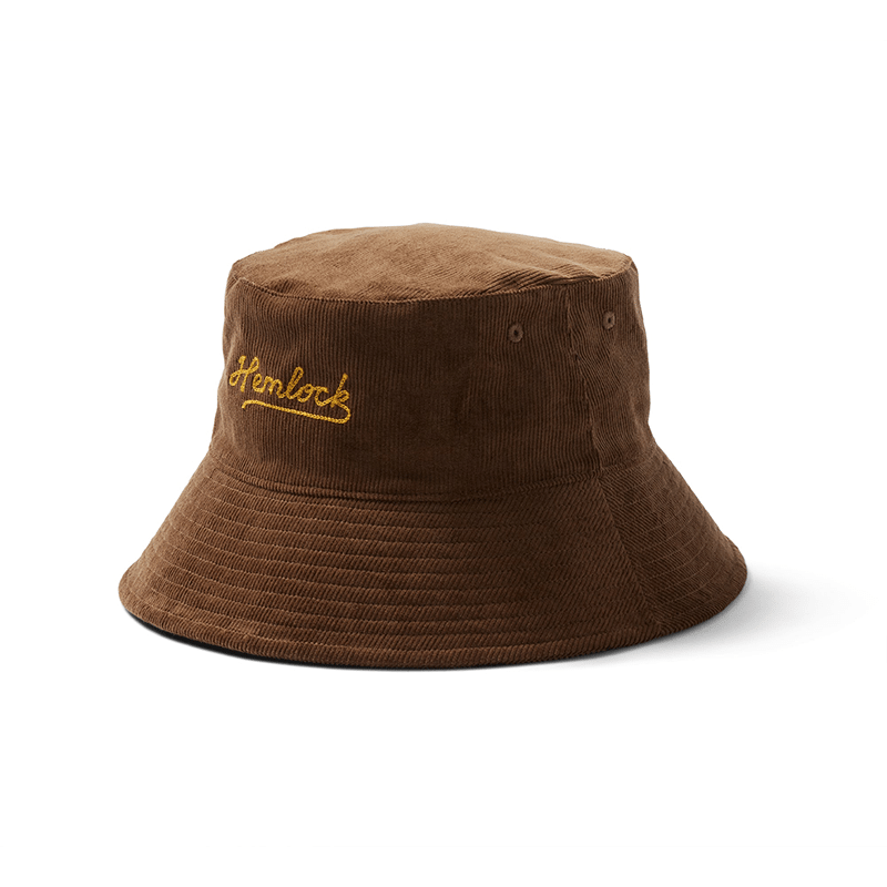 Newport Corduroy Bucket Hat in Mocha