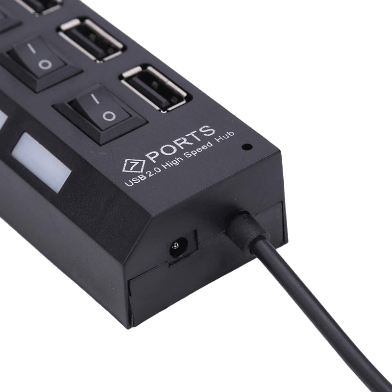 7 Port USB 2.0 Hub