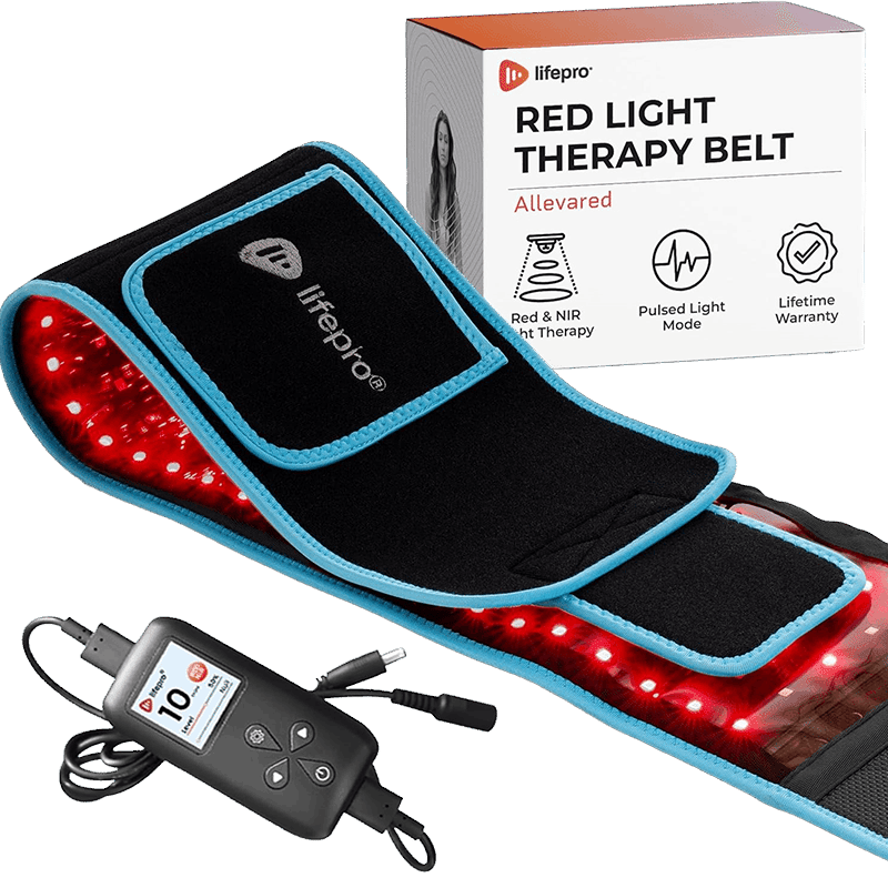 AllevaRed Red Light Therapy Belt