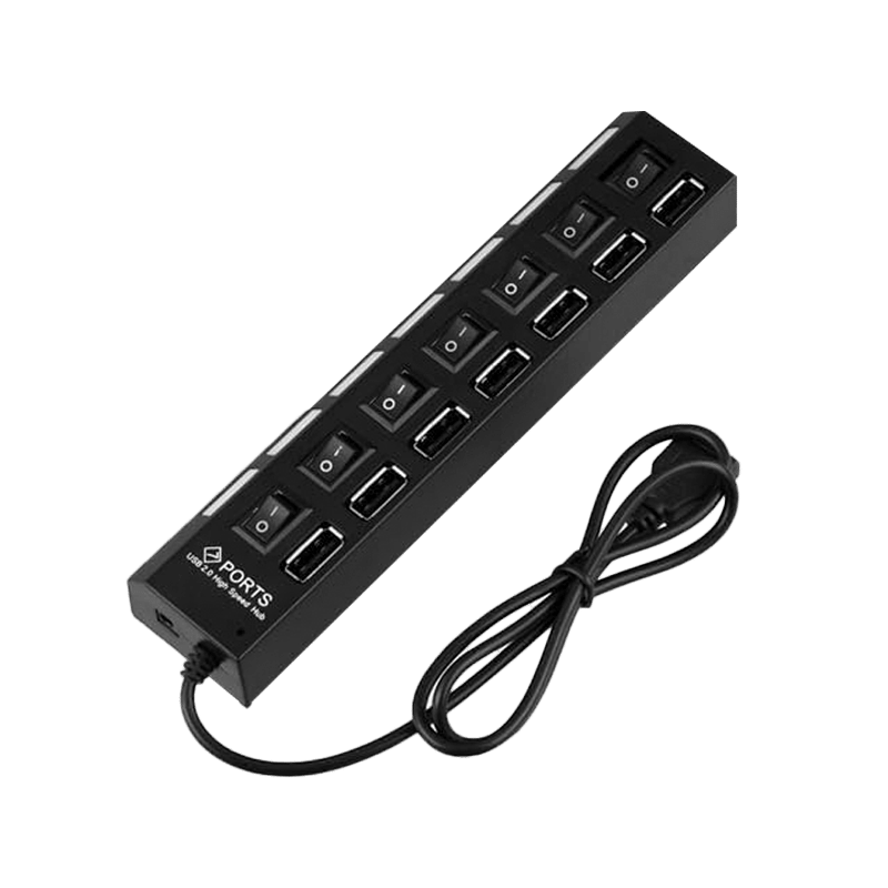 7 Port USB 2.0 Hub
