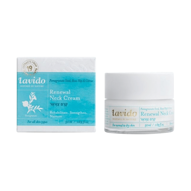 Age Away Neck Cream - Pomegranate Seed, Rose Hip & Citrus