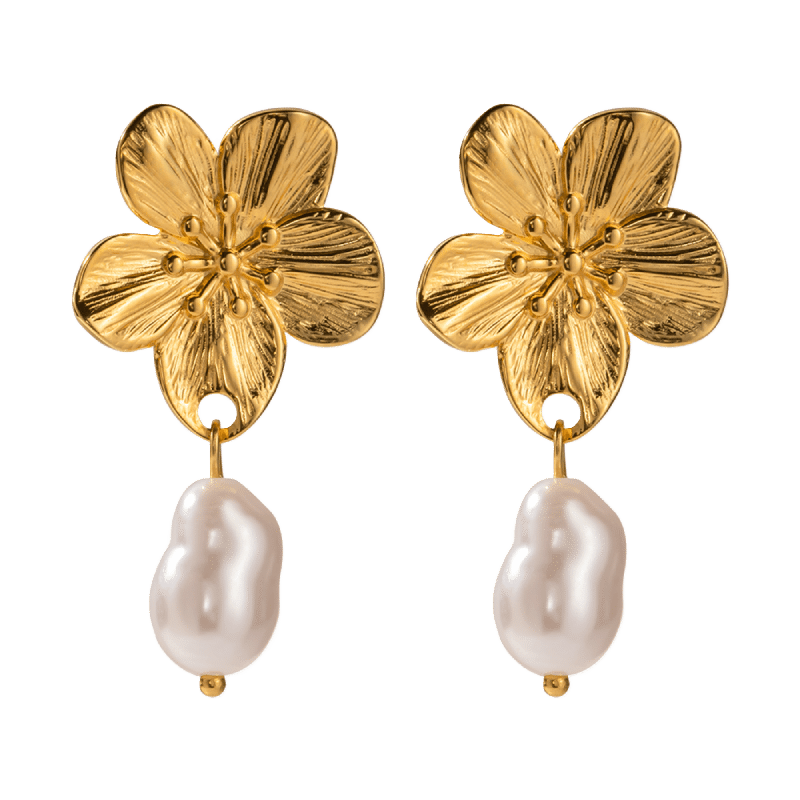 The Plumeria Earrings