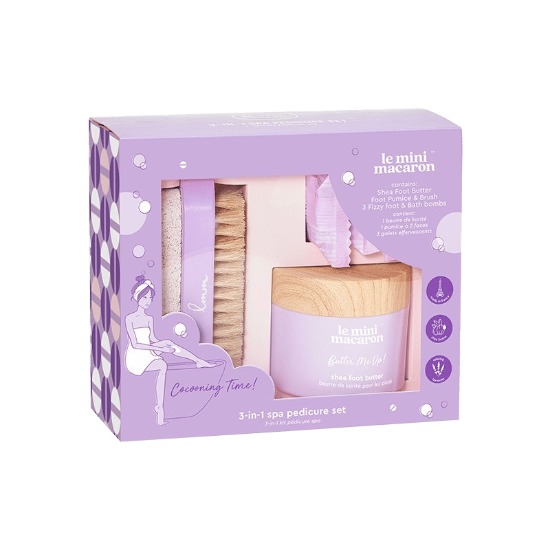 Cocooning Time' 3-in-1 Spa Pedicure Set