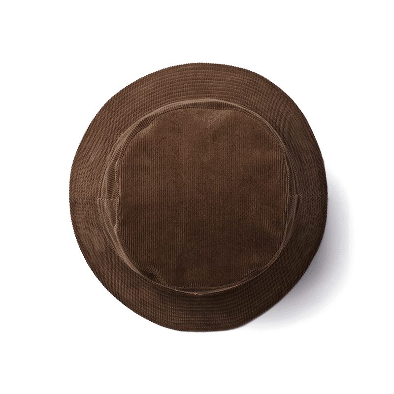 Newport Corduroy Bucket Hat in Mocha