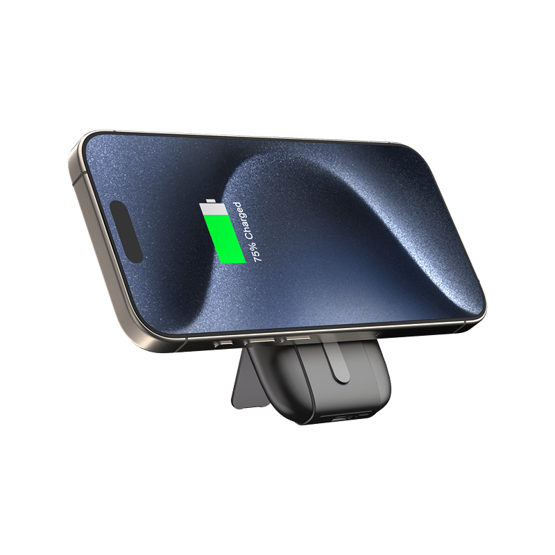 6600mAh MagSafe Compatible Powerbank with Kickstand & Watch Charger