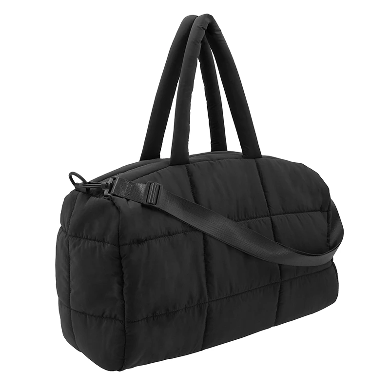 ●ILLIGO● Bow Forty Duffle Bag Black 5012264147 Cloud Duffle Bag by MYTAGALONGS - FabFitFun