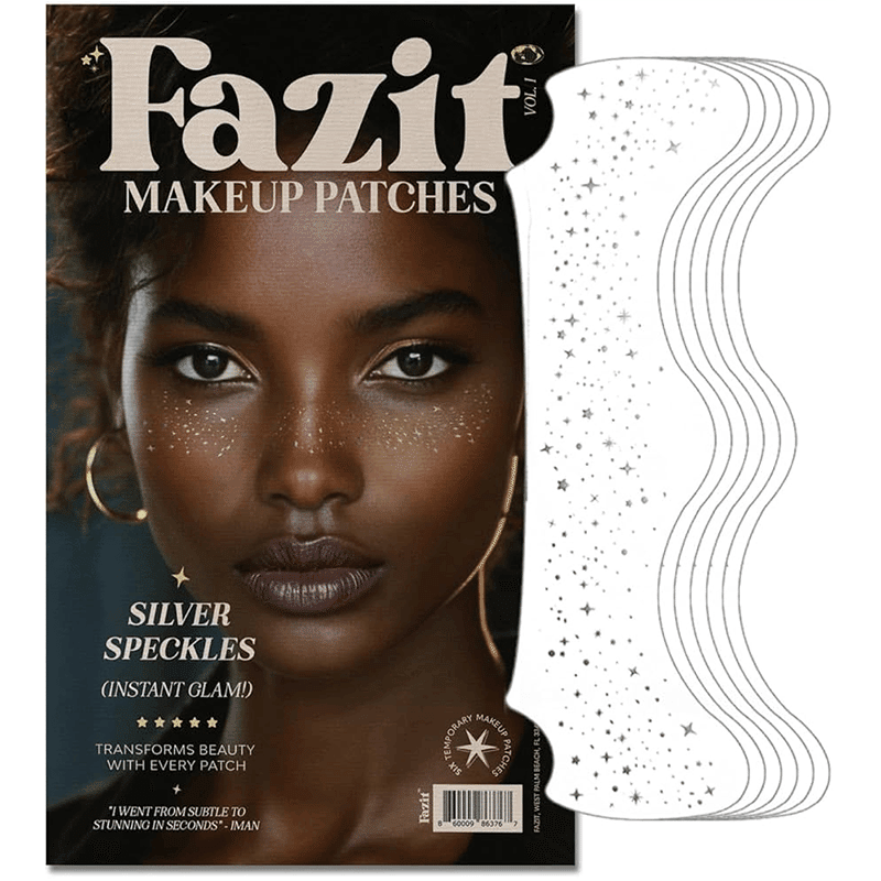 Stardust Silver Speckle Makeup Patches