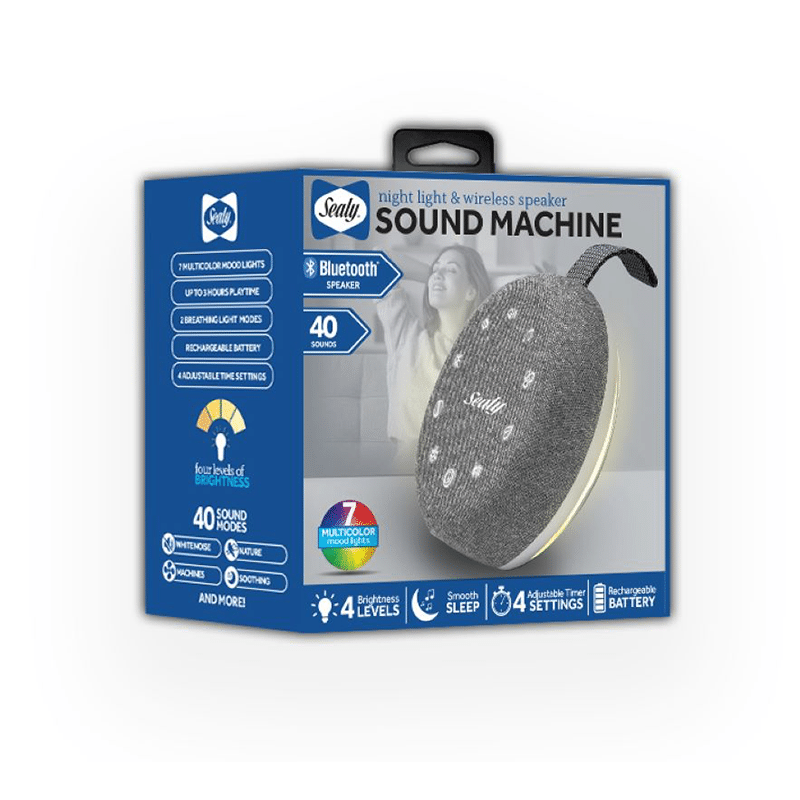 Wireless Sound Machine Speaker & Night Light