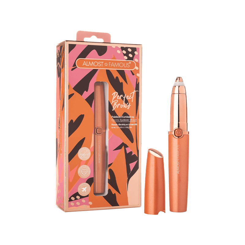 Perfect Brows Eyebrow Trimmer with Precision LED Tip 