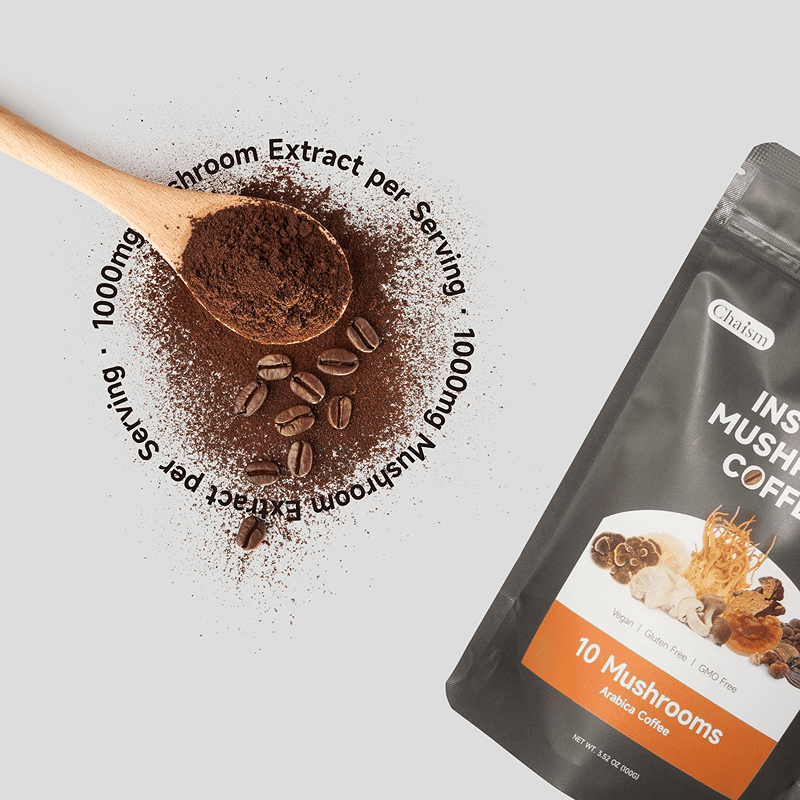 100g Ten Mushrooms Instant Coffee