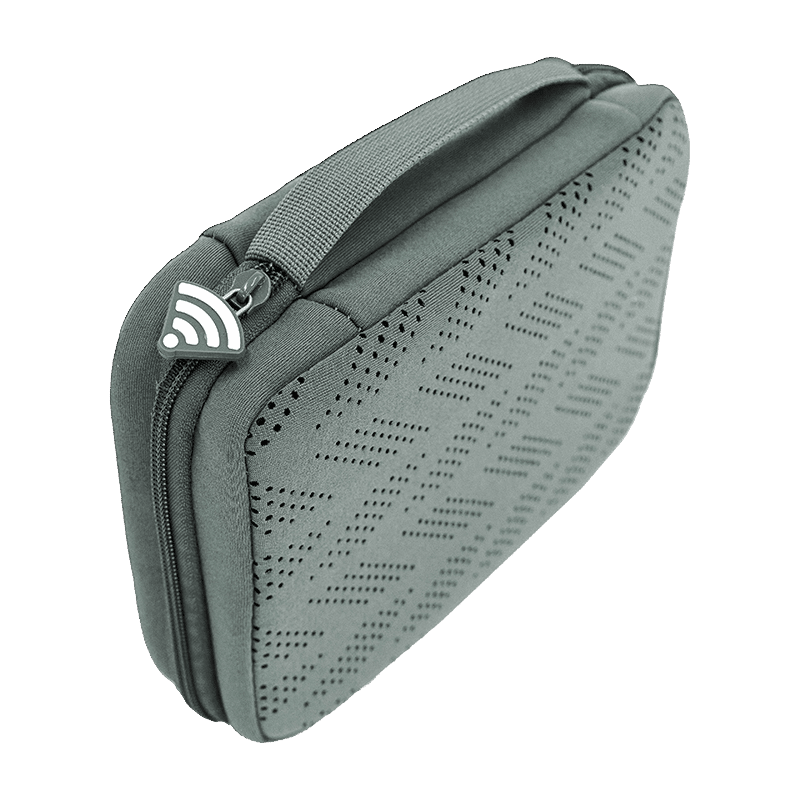 Perforated Chevron Large Tech Organizer
