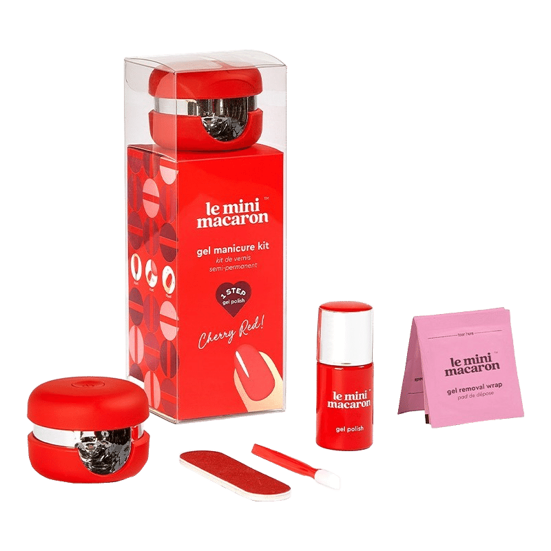 Gel Manicure Mini Kit In Cherry Red