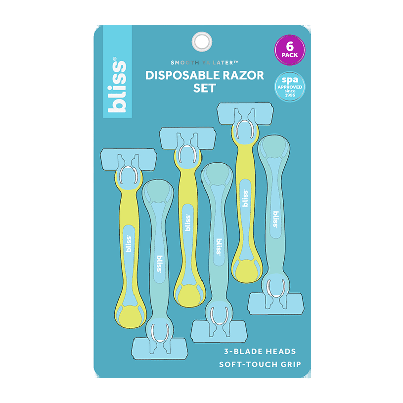 6-Pack Disposable Razor Set