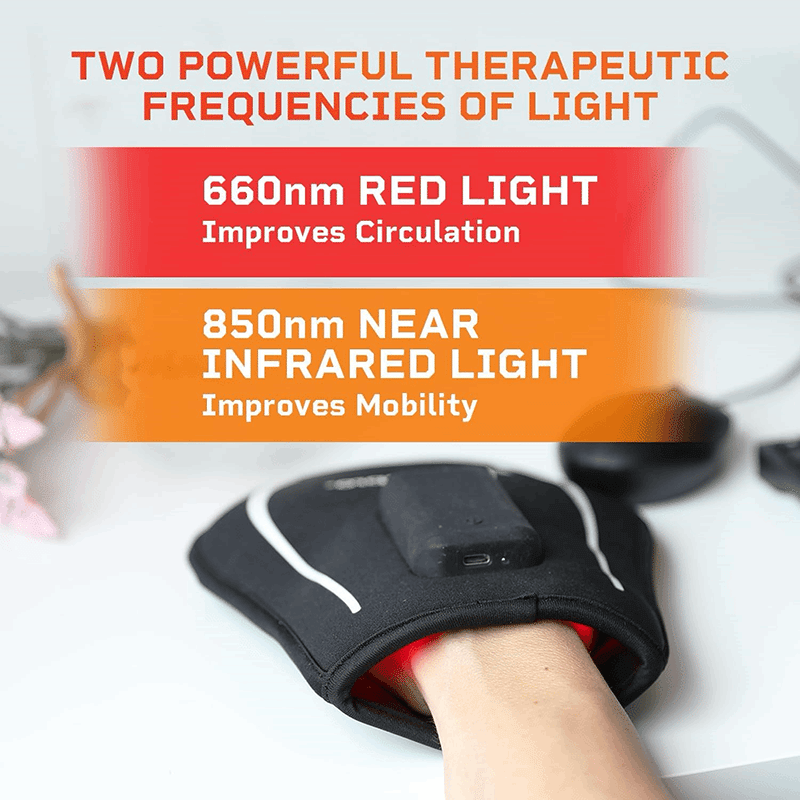 AllevaGlove Red Light Therapy Glove