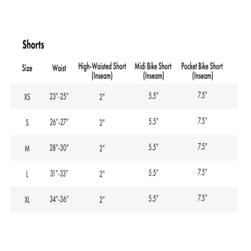 High Waisted Short
