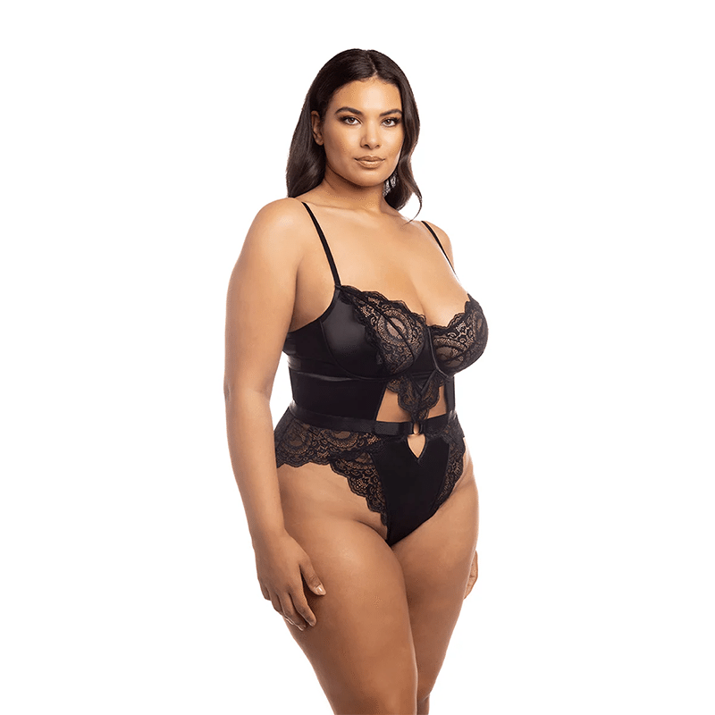 Curvy Minna Lace Teddy