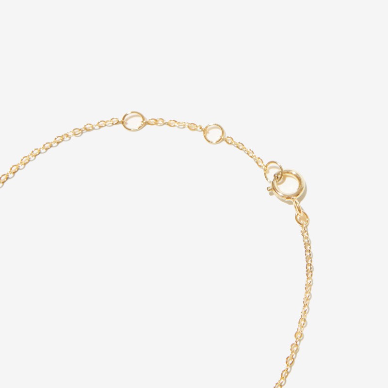 Pave Safety Pin Paperclip Bracelet