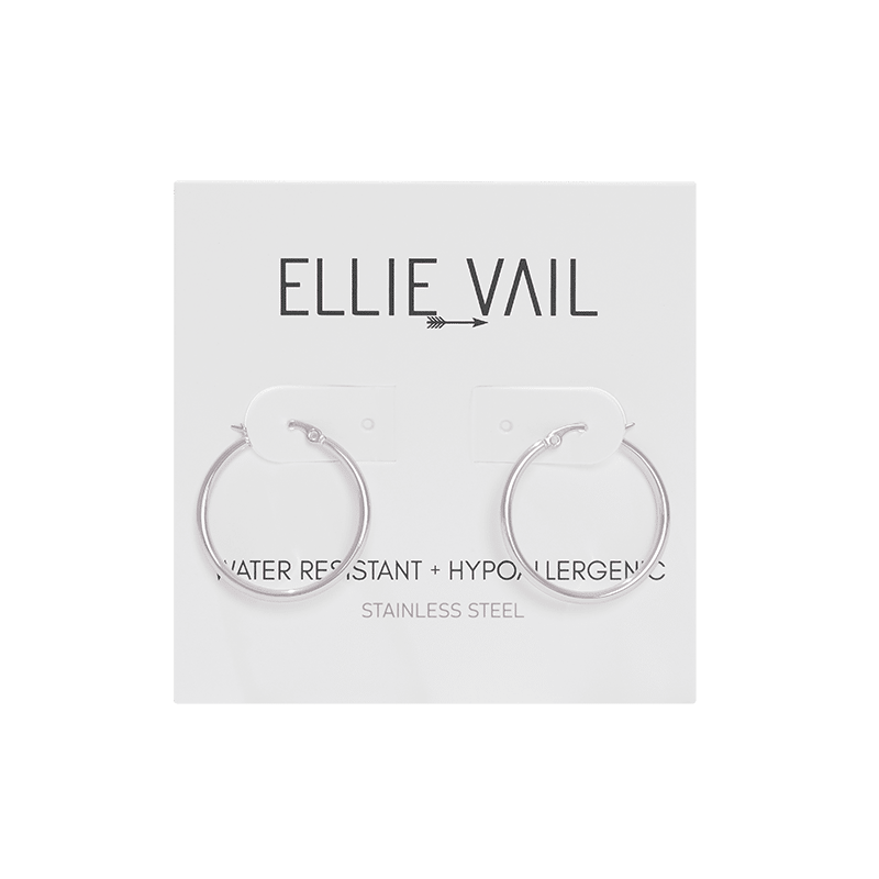 Laurette Medium Hoop Earring