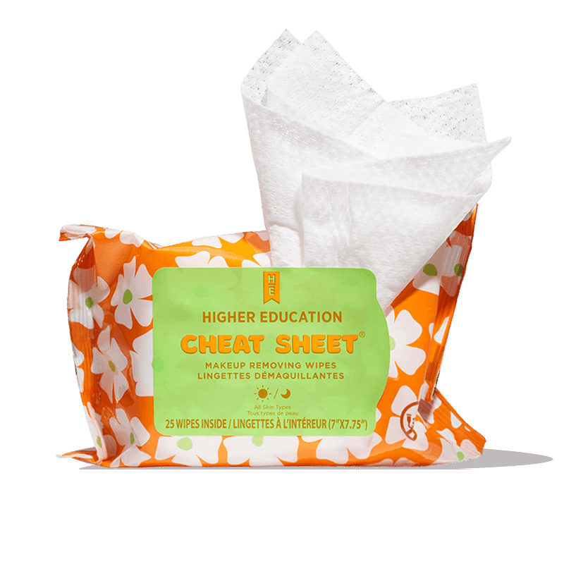 Cheat Sheet Face Wipes