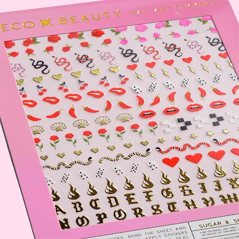 Sugar & Spice Nail Art Stickers