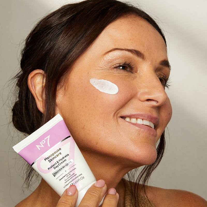 No7 Menopause Skincare Protect & Hydrate Day Cream with SPF 30